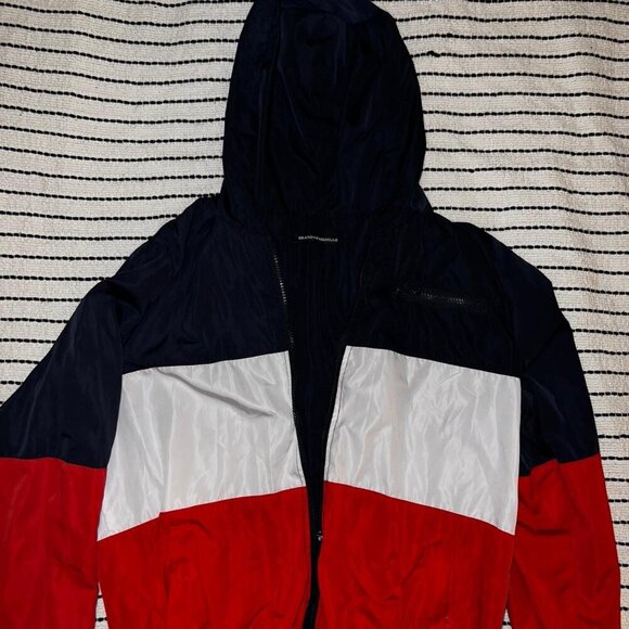 Brandy Melville Jackets & Blazers - Brandy Melville Lightweight Red White